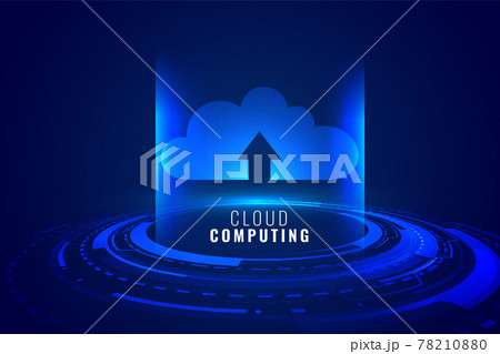 cloud computing technology concept background cloud computing technology concept background 78210880