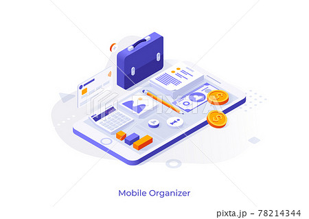 Isometric Vector Illustration For Website Isometric Vector Illustration For Website 78214344