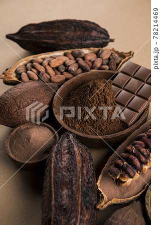 Chocolate sweet, cocoa and food dessert background Chocolate sweet, cocoa and food dessert background 78214469