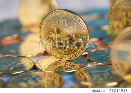 Bitcoin Trading Concept, virtual money 78214913