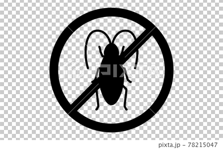 Cockroach Control Icon Cockroach, a simple icon for pest control - Stock Illustration ...