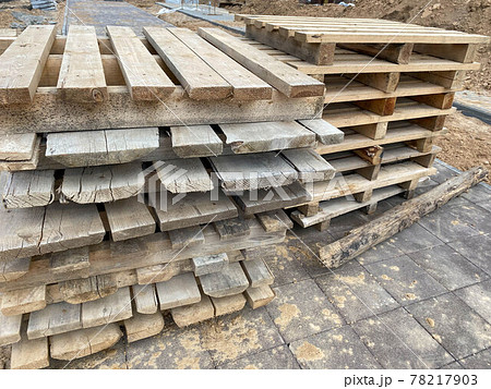 Construction loft wooden natural industrial warehouse wooden pallets for building materials Construction loft wooden natural industrial warehouse wooden pallets for building materials 78217903