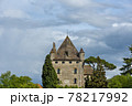 the castle of Yvoire is built on a point overlooking Lake Geneva, France	 78217992