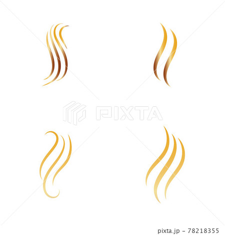 Hair line logo and symbol 78218355