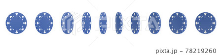 Gambling game, casino 3d chips. Rotating poker chips Gambling game, casino 3d chips. Rotating poker chips 78219260