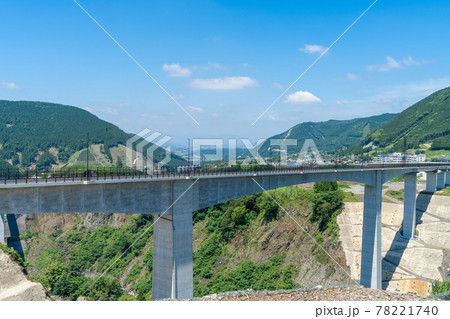 新阿蘇大橋 熊本県阿蘇郡 新阿蘇大橋 熊本県阿蘇郡 78221740