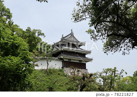 西尾市歴史公園の本丸丑寅櫓（愛知県西尾市） 78221827