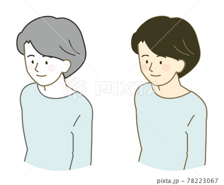 人　上半身 78223067