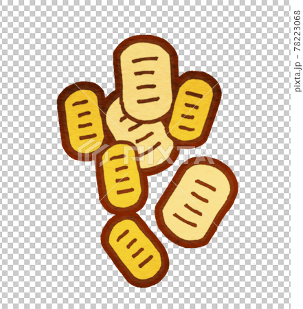 昔話に出そうな大判小判のイラスト 78223068