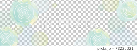 Water surface and polka dots watercolor touch background 78223321