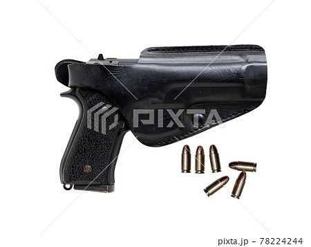 拳銃 -切り抜き -  複数のバリエーションがあります 78224244