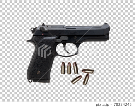 拳銃 -切り抜き - 複数のバリエーションがあります 拳銃 -切り抜き - 複数のバリエーションがあります 78224245