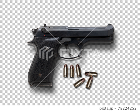 拳銃 -切り抜き - 複数のバリエーションがあります 拳銃 -切り抜き - 複数のバリエーションがあります 78224252