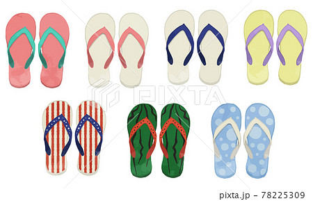 夏！ビーチサンダルセット 78225309