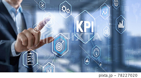 Key Performance Indicator. KPI. Businessman offer KPI success conception Key Performance Indicator. KPI. Businessman offer KPI success conception 78227020