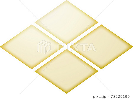 家紋 武田菱【金色】 家紋 武田菱【金色】 78229199