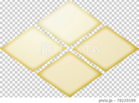 家紋 武田菱【金色】 家紋 武田菱【金色】 78229199