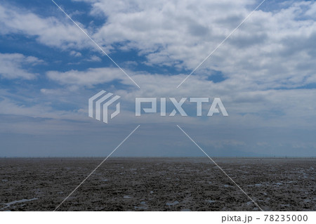 有明海の干潟　佐賀県 78235000