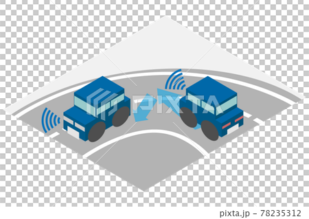 アイソメトリックな横滑り防止支援システムが搭載された車 78235312
