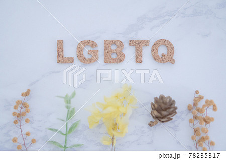 文字画像「LGBTQ」 文字画像「LGBTQ」 78235317