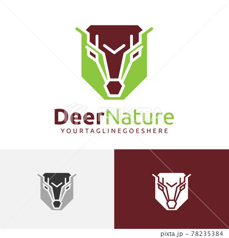 Deer Roe Nature Abstract Animal Logo Symbol 78235384