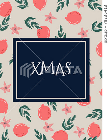 Bright Christmas card with congratulations. Preparing to celebrate Christmas. Vector illustration Bright Christmas card with congratulations. Preparing to celebrate Christmas. Vector illustration 78236413