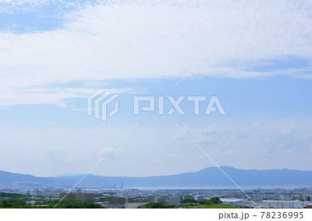 牟礼山から見る比叡山方面の景色 78236995