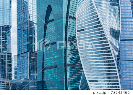 Office building exterior in the financial city center. 78242466