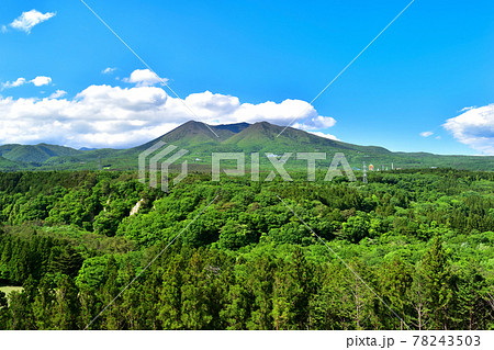 那須塩原から観る那須連山の風景 那須塩原から観る那須連山の風景 78243503