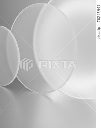 3D Rendering Soft Light and Semi Transparent Circle Plates Overlapping Product Display Background for Skincare or Healthcare Products. Simple Matte White and Gray. 3D Rendering Soft Light and Semi Transparent Circle Plates Overlapping Product Display Background for Skincare or Healthcare Products. Simple Matte White and Gray. 78243941