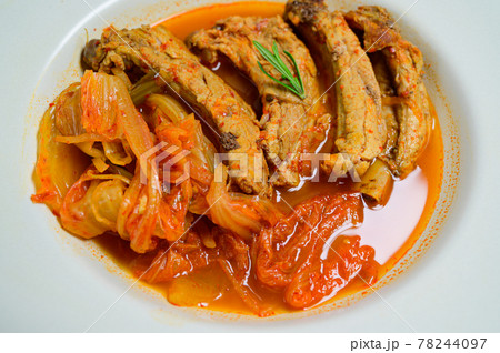 韓国料理 肉 食べ物 78244097