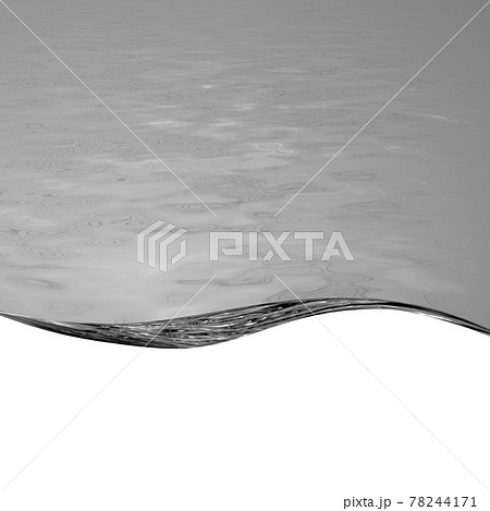 Liquid black-and-white wave line. For the project, rest, oil, honey, beer, juice, shampoos 78244171