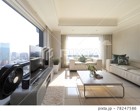 アパートメントホテル 高層階客室の様子 / a room of an apartment hotel 78247586