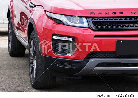 自動車イメージ 輸入車 レンジローバーのフロント部 自動車イメージ 輸入車 レンジローバーのフロント部 78253538