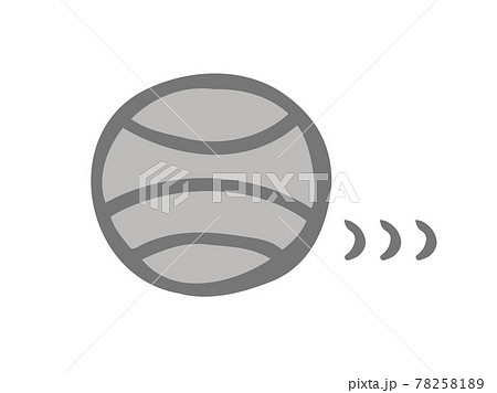 かわいい丸いダンゴムシ 虫 生き物 手書きイラストのイラスト素材 7581