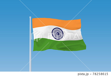 インドの国旗 78258615