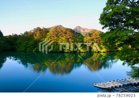 初夏の五色沼・毘沙門沼（福島県・裏磐梯） 78259023
