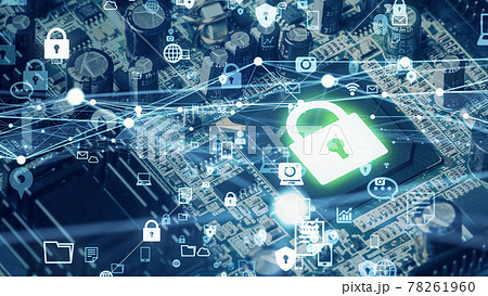 ネットワークセキュリティイメージ ネットワークセキュリティイメージ 78261960