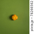 yellow pepper on a green background, fresh vegetable 78266562