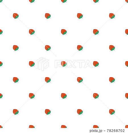 Seamless pattern with strawberries. Background for decoration, invitations, fabrics. Design for pastry shop, bakery, clothing. Vector Seamless pattern with strawberries. Background for decoration, invitations, fabrics. Design for pastry shop, bakery, clothing. Vector 78268702