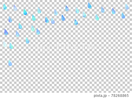 雨が降っているイラスト 雨が降っているイラスト 78268865