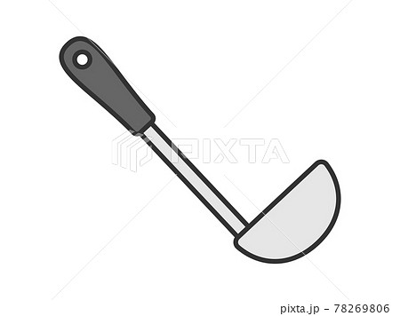 お玉のイラスト　キッチングッズ 78269806