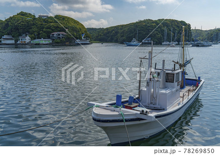 小網代湾（漁港・ヨットハーバー・小網代の森）の風景【神奈川県・三浦市・小網代】 78269850