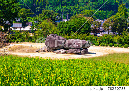 明日香村の石舞台古墳 明日香村の石舞台古墳 78270783