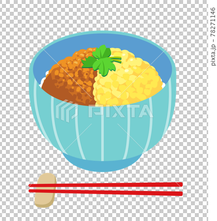 そぼろ丼 78271146