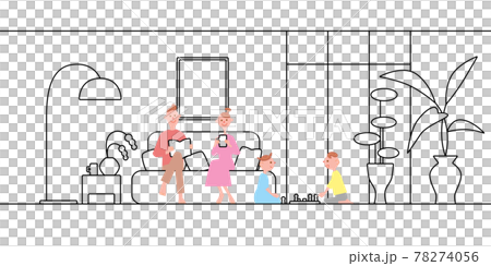 生活線描+輕鬆家庭 78274056