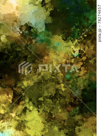 幻想的な黄色と緑のキラキラ宝石テクスチャ背景 78274657