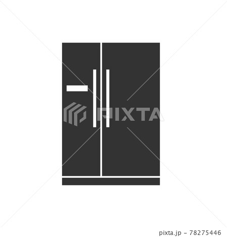 Freezer, refrigerator icon. Vector illustration, flat design. 78275446