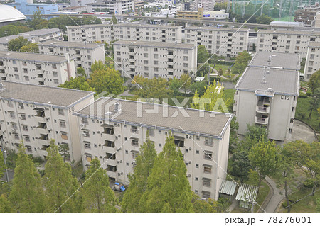 千里ニュータウン新千里東町(大阪府豊中市)のUR新千里東町団地 千里ニュータウン新千里東町(大阪府豊中市)のUR新千里東町団地 78276001