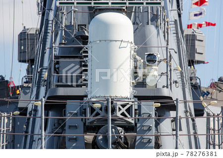 海上自衛隊 護衛艦を防御するCIWS（横須賀／神奈川）	 78276381